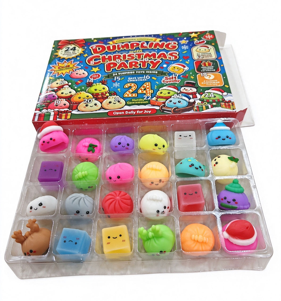 T-P3.1 TOY2610-313 Advent Calendar Christmas Mini Dumplings - 24 days