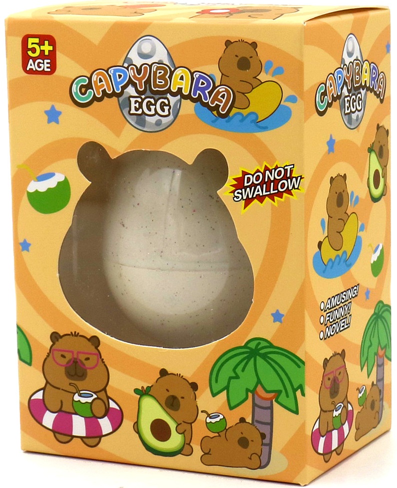 Z-C1.1 TOY2535-175 Capybara Hatching Egg - 12pcs
